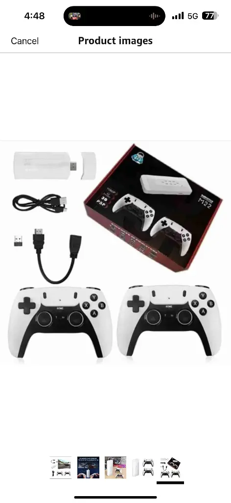 M22 Play with Us Retro Game Stick