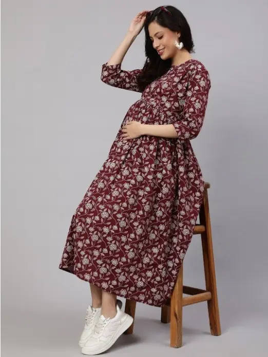 aternity Printed KURTI 