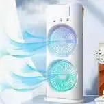 Portable Mini Double Fan Air Cooler 